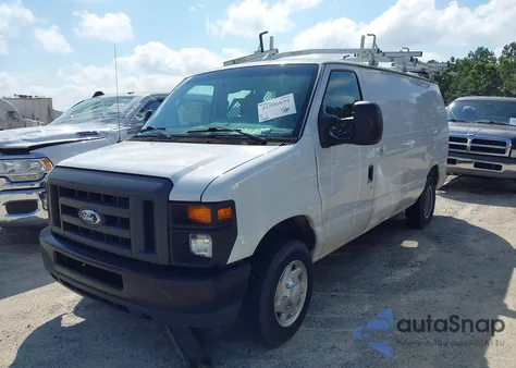 2014 Ford E-150 Commercial/Recreational z USA, uszkodzony, nr VIN 1FTNE1EW1EDA98577